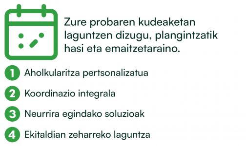 zure ekitaldia kontrolpean
